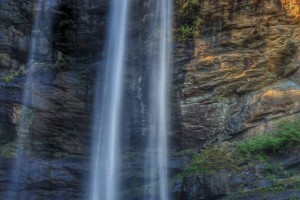 Practicing Long-Exposure Shots at Toccoa Falls