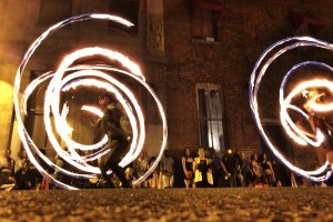My First Experience Photographing Fire Spinners