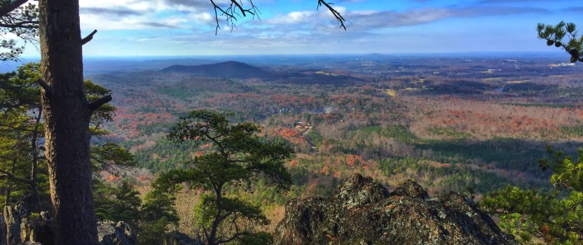 A Surprising View On Crowders Mountain